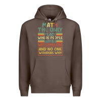 Coffee Math The Only Place Where People Buy 69 Watermelons Premium Hoodie - Bettercallsaul