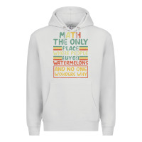 Dove Grey Math The Only Place Where People Buy 69 Watermelons Premium Hoodie - Bettercallsaul