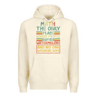 Sandshell Math The Only Place Where People Buy 69 Watermelons Premium Hoodie - Bettercallsaul