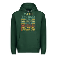 Sports Green Math The Only Place Where People Buy 69 Watermelons Premium Hoodie - Bettercallsaul