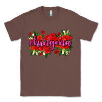 Chestnut Chingona with roses Classic Tee - AdoDesignShop