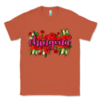 Copper Chingona with roses Classic Tee - AdoDesignShop