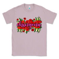 Lilac Chingona with roses Classic Tee - AdoDesignShop