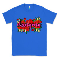 True Royal Chingona with roses Classic Tee - AdoDesignShop
