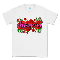 White Chingona with roses Classic Tee - AdoDesignShop