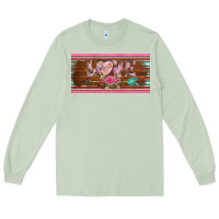 Matcha western nurse love  caduceus and arrow license plate template Long Sleeve Tee - BarkalooDesign