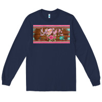 Navy western nurse love  caduceus and arrow license plate template Long Sleeve Tee - BarkalooDesign