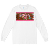 White western nurse love  caduceus and arrow license plate template Long Sleeve Tee - BarkalooDesign