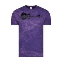 Cloud Purple Nature Guitar Vintage Tee - Bettercallsaul