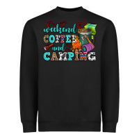 Black weekend coffee and camping Heavyweight Sweatshirt - AdoDesignShop