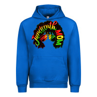 Cobalt juneteenth mom Urban Hoodie - CowGirlArtShop