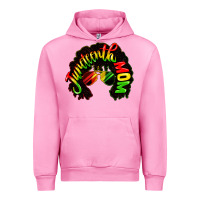 Fuchsia Pink juneteenth mom Urban Hoodie - CowGirlArtShop