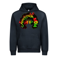 Navy juneteenth mom Urban Hoodie - CowGirlArtShop
