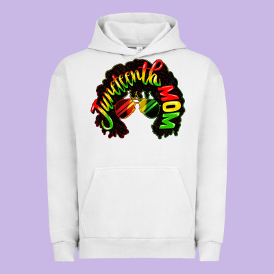 Juneteenth Mom Urban Hoodie Designed By Cowgirlartshop