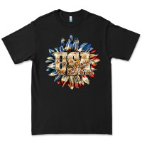 Black usa sunflower billie wilder Premium Tee - texasbilliewilder