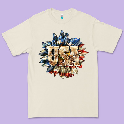 Premium Tee usa sunflower billie wilder