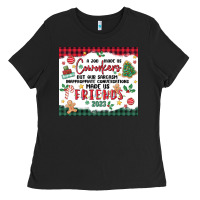Black christmas coworkers Ladies Tee - MaliasSmallBusiness