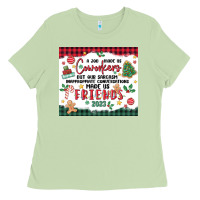 Matcha christmas coworkers Ladies Tee - MaliasSmallBusiness