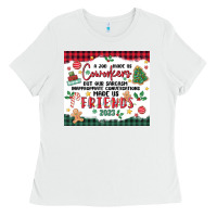 White christmas coworkers Ladies Tee - MaliasSmallBusiness