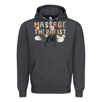 Smoke massage therapist life Zipper Hoodie - MaliasSmallBusiness