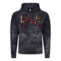Cloud Black love firefighter Vintage Hoodie - CowhideDigitalArt