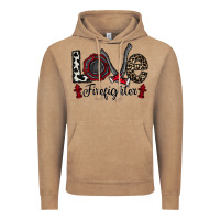 Vintage Coffee love firefighter Vintage Hoodie - CowhideDigitalArt