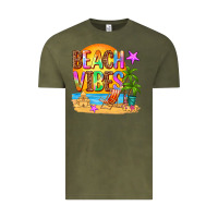 Vintage Olive beach vibes Vintage Tee - AdoDesignShop