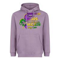 Lavender mardi gras parades beads french quarter beignets k Heavyweight Hoodie - LillyAllenDesigns