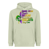 Matcha mardi gras parades beads french quarter beignets k Heavyweight Hoodie - LillyAllenDesigns