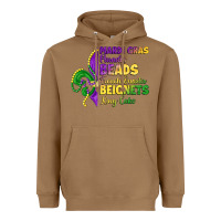 Toasted Coconut mardi gras parades beads french quarter beignets k Heavyweight Hoodie - LillyAllenDesigns