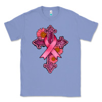 Colony Blue breast cancer cross Classic Tee - AdoDesignShop