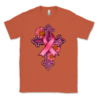 Copper breast cancer cross Classic Tee - AdoDesignShop