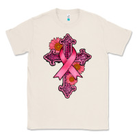 Natural breast cancer cross Classic Tee - AdoDesignShop