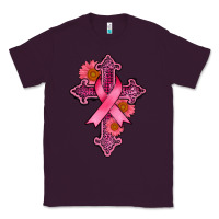 Plum breast cancer cross Classic Tee - AdoDesignShop