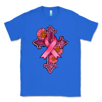 True Royal breast cancer cross Classic Tee - AdoDesignShop