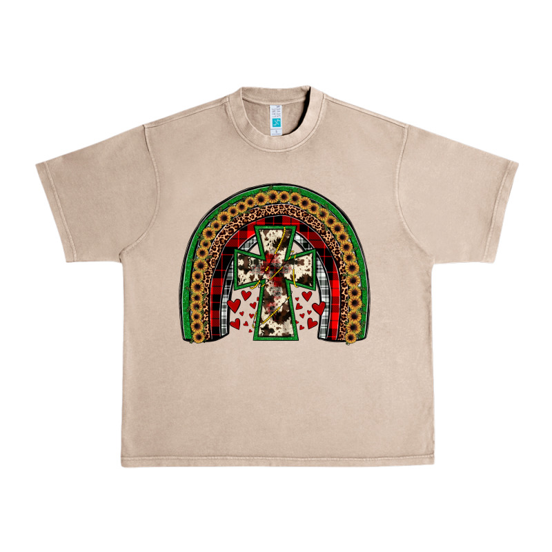Cross Rainbow Urban Heavy Tee by JahusDesignShop | Teevron