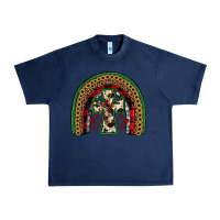 Navy cross rainbow Urban Heavy Tee - JahusDesignShop