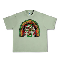 Oil Green cross rainbow Urban Heavy Tee - JahusDesignShop