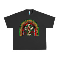 Pigment Black cross rainbow Urban Heavy Tee - JahusDesignShop