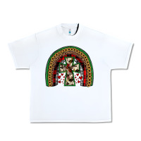 White cross rainbow Urban Heavy Tee - JahusDesignShop