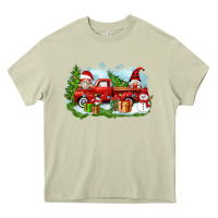 Mossy Christmas gnomes truck Heavy Core Tee - Zillion Design Studio