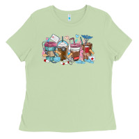 Matcha nurse elements coffee cups Ladies Tee - MaliasSmallBusiness