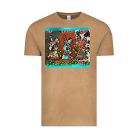 Vintage Camel easter bunny's leopard cowhide cactus Vintage Tee - JahusDesignShop
