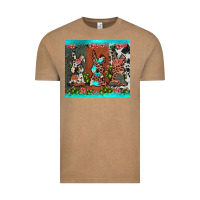 Vintage Coffee easter bunny's leopard cowhide cactus Vintage Tee - JahusDesignShop