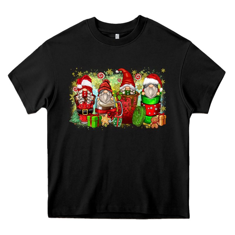 Christmas Gnome Coffee Cups Heavy Core Tee by Zillion Design Studio | Teevron