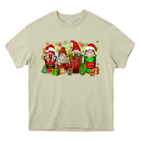 Mossy Christmas gnome coffee cups Heavy Core Tee - Zillion Design Studio