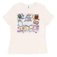 Bone sewing Ladies Tee - MaliasSmallBusiness