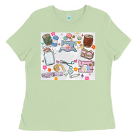 Matcha sewing Ladies Tee - MaliasSmallBusiness