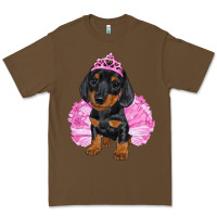 Cacao balerina dachshund with tutu Premium Tee - RanaPortraitStore