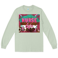Matcha western nurse life needle Long Sleeve Tee - BarkalooDesign